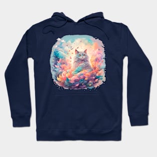 COLORFUL ANGELICAL CAT Hoodie